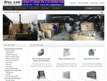 Tablet Screenshot of onggiodongtam.com